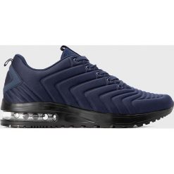 Kazar Studio - Buty. Niebieskie buty sportowe męskie Kazar Studio, z materiału, na sznurówki. Za 259,90 zł.