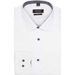 Koszula bexley 2597 długi rękaw slim fit biały. Białe koszule męskie slim Recman, m, z długim rękawem. Za 89,99 zł.