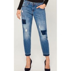 Jeansy skinny boyfriend - Niebieski. Niebieskie jeansy damskie marki Mohito. Za 119,99 zł.