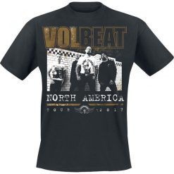T-shirty męskie z nadrukiem: Volbeat North America Tour 2017 T-Shirt czarny