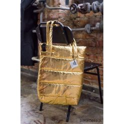 Torebki klasyczne damskie: Winter TOTE gold