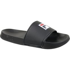 FILA Palm Beach Slipper 1010287-25Y 43 Czarne. Czarne kapcie męskie Fila, ze skóry. Za 119,99 zł.
