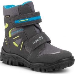 Śniegowce SUPERFIT - GORE-TEX 5-09080-20 S Grau/Blau. Szare śniegowce chłopięce Superfit, bez zapięcia, gore-tex. W wyprzedaży za 229,00 zł.
