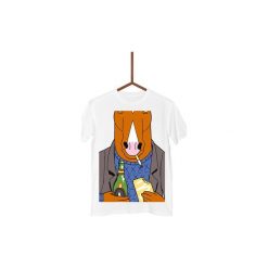 Koszulka Bojack Horseman Męska. Białe t-shirty męskie marki Failfake, m, bez wzorów, bez kołnierzyka. Za 130,00 zł.