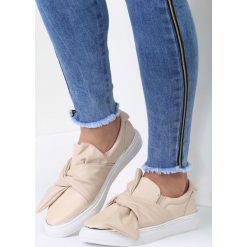 Beżowe Slip On Dotted Swiss. Brązowe trampki damskie slip on marki vices. Za 69,99 zł.