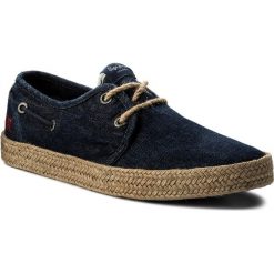 Espadryle męskie: Espadryle PEPE JEANS – Sailor Deck Denim PMS10233 Dk Denim 559