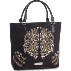 Torebka MONNARI - BAG5140-020 Black. Czarne torebki klasyczne damskie marki Monnari, z materiału. W wyprzedaży za 209,00 zł.
