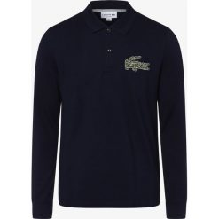 Lacoste - Męska koszulka polo, niebieski. Niebieskie koszulki męskie Lacoste, s, z aplikacjami, eleganckie, polo, bez rękawów. Za 699,95 zł.