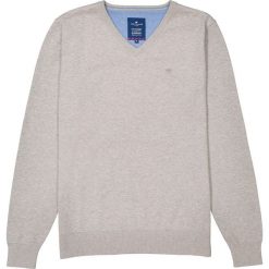 Kardigany męskie: Sweter z dekoltem w serek, z cienkiej dzianiny