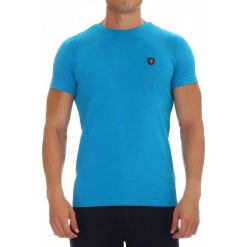 T-shirty męskie: T-shirt w kolorze niebieskim
