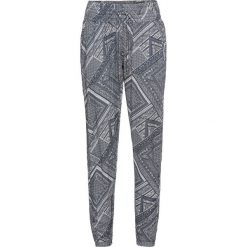 Spodnie z dżerseju z nadrukiem "paisley" bonprix niebiesko-szary paisley. Niebieskie spodnie damskie bonprix, z dżerseju. Za 99,99 zł.