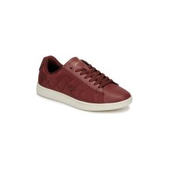 Buty Lacoste CARNABY EVO 319 8 SFA. Czerwone trampki i tenisówki damskie Lacoste, bez wzorów, bez zapięcia. Za 439,00 zł.