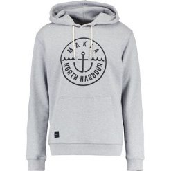 Bejsbolówki męskie: Makia CROWN Bluza z kapturem grey