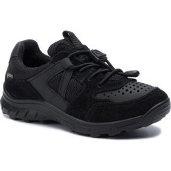 Sneakersy ECCO - Biom Trail Kids GORE-TEX 70276251052 Black/Black. Czarne trampki chłopięce ecco, bez wzorów, ze skóry, na sznurówki. W wyprzedaży za 289,00 zł.