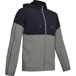Under Armour Athlete Recovery Woven Warm Up Kurtka Zielony. Zielone płaszcze męskie Under Armour, na wiosnę, s, bez wzorów, z elastanu, bez kaptura. Za 585,95 zł.