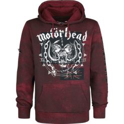 Bluzy męskie: Motörhead EMP Signature Collection Bluza z kapturem bordowy