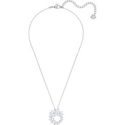 Swarovski - Naszyjnik Louison. Szare naszyjniki damskie Swarovski, z kryształem, ze stali. Za 429,90 zł.