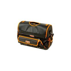 BAHCO Torba na narzędzia z odpinanym panelem, 47x23x36 cm, 4750FB1-19B GXP-681631. Czarne torby męskie na ramię Bahco, w paski, z poliesteru, biznesowe. Za 434,38 zł.
