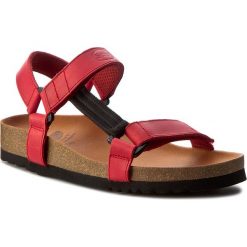 Sandały SCHOLL - Heaven Ad F23009 1051 360 Red. Czerwone klapki damskie Scholl, w paski, ze skóry, bez obcasa. Za 249,00 zł.