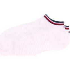 Tommy Hilfiger 2-pack Skarpetki Różowy. Różowe skarpetki damskie TOMMY HILFIGER, w paski, z bawełny. Za 38,95 zł.