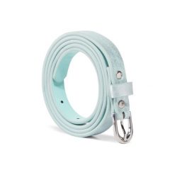 ACCCESSORIES 1W2-011-SS20 Srebrny. Szare paski damskie ACCCESSORIES, w paski, ze skóry ekologicznej. Za 39,99 zł.