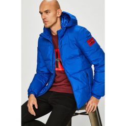 Calvin Klein Jeans - Kurtka puchowa. Niebieskie kurtki męskie marki Calvin Klein Jeans, m, z jeansu. W wyprzedaży za 849,90 zł.