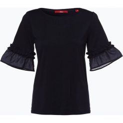 T-shirty damskie: s.Oliver Casual – T-shirt damski, niebieski