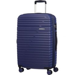 American Tourister Walizka podróżna Aero Racer 68 cm niebieska. Niebieskie walizki American Tourister, bez wzorów, sportowe. W wyprzedaży za 402,00 zł.