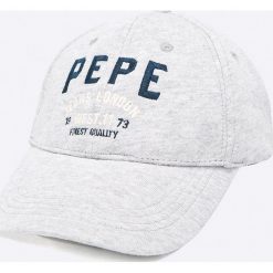 Pepe Jeans - Czapka Arsenal. Szare czapki z daszkiem męskie marki Pepe Jeans. W wyprzedaży za 49,90 zł.