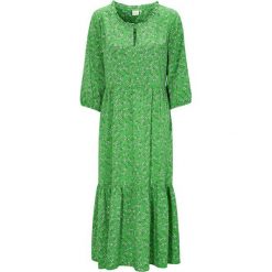 Cream Sukienka Daisy zielony female zielony 36. Zielone sukienki damskie Cream, na imprezę, na wiosnę, w kwiaty, z tkaniny, z falbankami, bez rękawów. Za 479,00 zł.