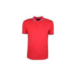 Koszulki polo z krótkim rękawem Trussardi 32T00138 / Polo 2 Bottoni. Czerwone koszulki męskie Trussardi, xl, bez wzorów, polo, z krótkim rękawem, krótkie. Za 199,00 zł.