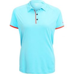 Topy sportowe damskie: Ziener CANDELARIA Koszulka polo blue lagoon