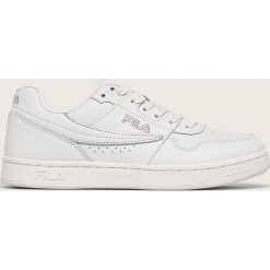 Fila - Buty skórzane Arcade F Low. Białe buty sportowe damskie Fila, bez wzorów, ze skóry, sportowe. Za 339,90 zł.