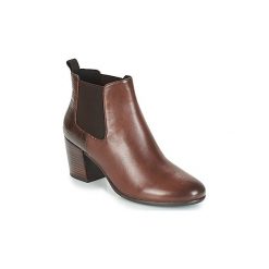 Botki Geox D NEW LUCINDA. Brązowe botki damskie Geox. Za 511,20 zł.