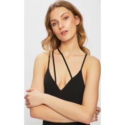 Seafolly - Strój kąpielowy Active. Czarne stroje kąpielowe damskie Seafolly, bez wzorów, z elastanu. W wyprzedaży za 299,90 zł.