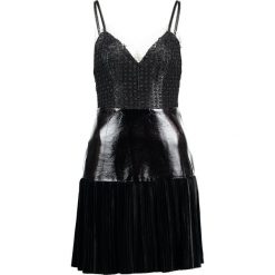 Sukienki: Lost Ink STRAPPY PANEL DROP Sukienka koktajlowa black