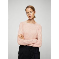 Mango - Sweter Vanet1. Szare bez kategorii Mango, s, z bawełny, z okrągłym kołnierzem. W wyprzedaży za 44,90 zł.