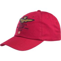 Czapka AERONAUTICA MILITARE. Białe czapki męskie Aeronautica Militare, z haftami, z tkaniny. Za 170,00 zł.