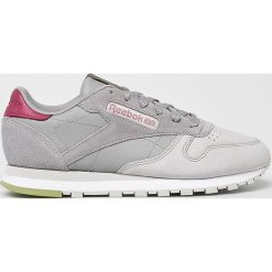 Reebok Classic - Buty Cl Lthr. Szare buty sportowe damskie marki Reebok Classic, ze skóry, reebok classic. W wyprzedaży za 299,90 zł.