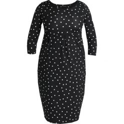Sukienki hiszpanki: Evans SPOT POCKET DRESS Sukienka etui black
