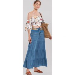 Niebieska Spódnica Pappy. Niebieskie spódniczki damskie other, s, bez wzorów, maxi. Za 59,99 zł.