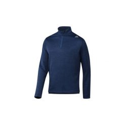 Bejsbolówki męskie: Polary Reebok Sport Bluza Double Knit Quarter Zip