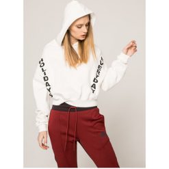 Tally Weijl - Bluza. Szare bluzy z kapturem damskie marki TALLY WEIJL, l, z nadrukiem, z bawełny. W wyprzedaży za 59,90 zł.