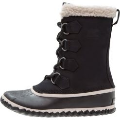 Buty zimowe damskie: Sorel CARIBOU SLIM Botki sznurowane schwarz