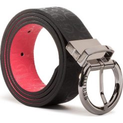 Pasek Damski GUESS - Queenie Belts BW7332 VIN30 BCC. Czerwone paski damskie Guess, w paski, ze skóry ekologicznej. W wyprzedaży za 209,00 zł.