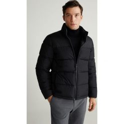 Mango Man - Kurtka Lery. Czarne płaszcze męskie Mango Man, xl, bez wzorów, z poliesteru, krótkie, z kapturem. W wyprzedaży za 199,90 zł.