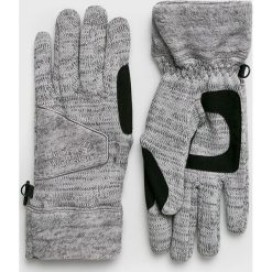 Jack Wolfskin - Rękawiczki. Szare rękawiczki męskie Jack Wolfskin, bez wzorów, z poliesteru. W wyprzedaży za 79,90 zł.