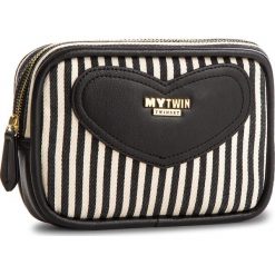 Kosmetyczka MY TWIN - Beauty Case RS8TAD Riga Pan 02359. Czarne kosmetyczki męskie marki My Twin, bez wzorów, z tkaniny. W wyprzedaży za 289,00 zł.
