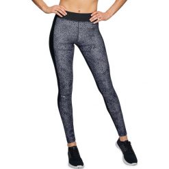 Legginsy sportowe damskie: Under Armour Legginsy damskie UA HG Armour Printed Legging szare r. M (1305428-001)