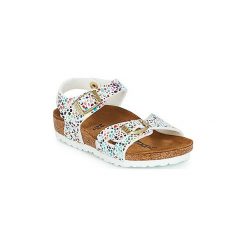 Sandały Dziecko Birkenstock RIO. Białe sandały dziewczęce marki Birkenstock, bez zapięcia. Za 254,13 zł.